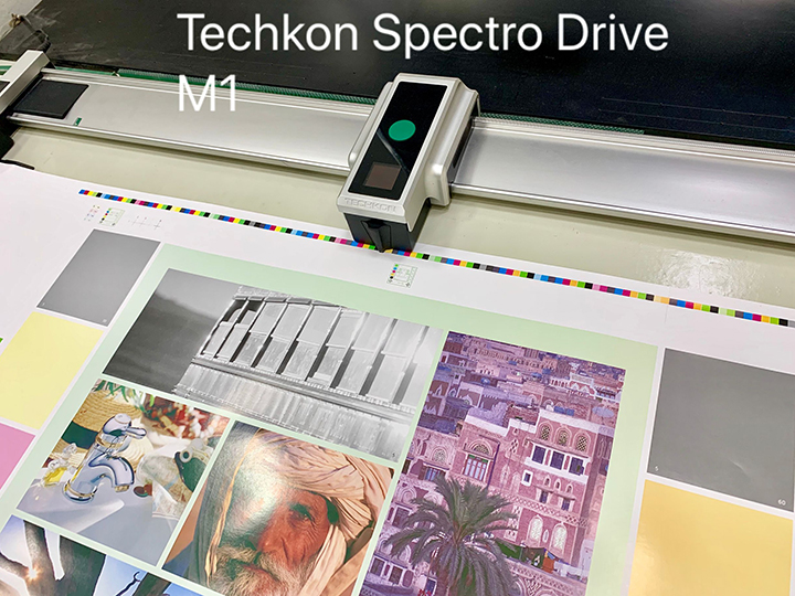 Color check --Techkon Spectro Drive M1